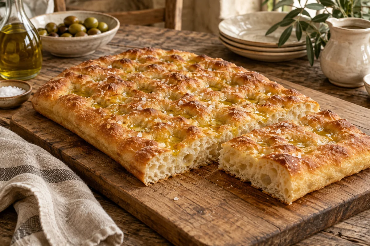 热那亚橄榄油佛卡夏 AI 成品示意